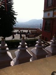 Les 4 stupas de la réalisation spontanée